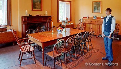 19th Century Officers Dining Room_04601-2.jpg - Discovery HarbourPhotographed at Penetanguishene, Ontario, Canada.